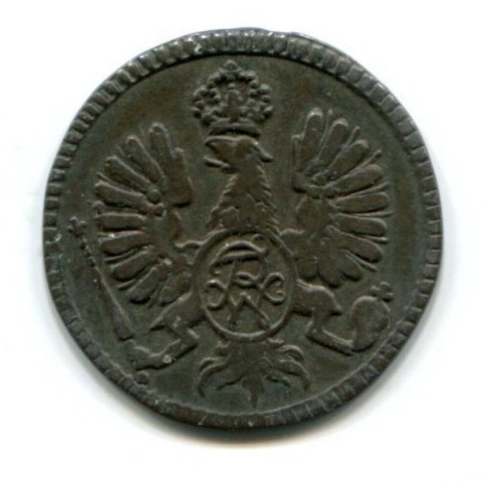1793-S Brandenburg Bayreuth 1 Kreuzer Coin (b702)